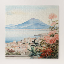 Quebra-cabeça Serenidade Napoli: Impressões Digitais De Arte Por