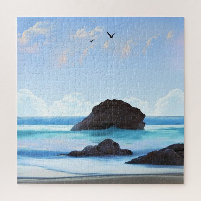 Quebra-cabeça Serenidade, nuvens, beleza silenciosa (Vertical)