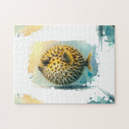 Quebra-cabeça Série Watercolor: Blowfish