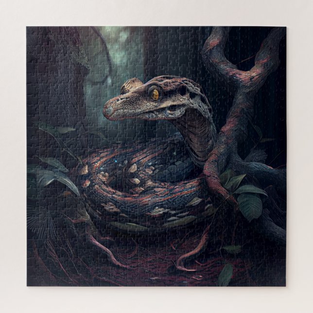 Quebra-cabeça Serpente (Vertical)