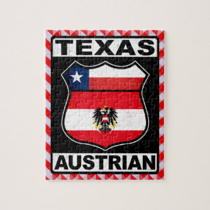 Quebra-cabeça Serra de vaivém americana austríaca de Texas