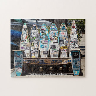 Quebra-cabeça Serra de vaivém do banco do conselho Sk8