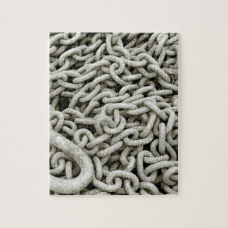 Quebra-cabeça Serra de vaivém do elo de corrente