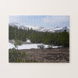 Quebra-cabeça Serra Nevada e neve em Yosemite