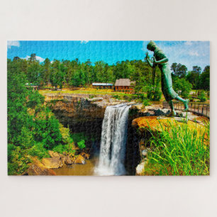 Quebra-cabeça Serra Tico-Tico Noccaulula Falls Alabama