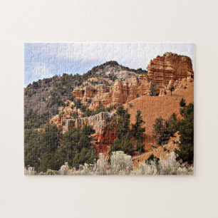 Quebra-cabeça Serrações do Parque Nacional Zion, Utah.