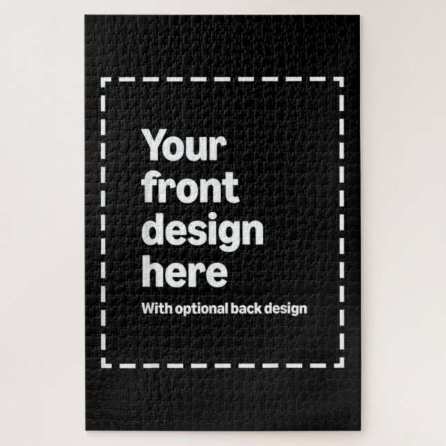 Quebra-cabeça Seu Design Aqui (Vertical)