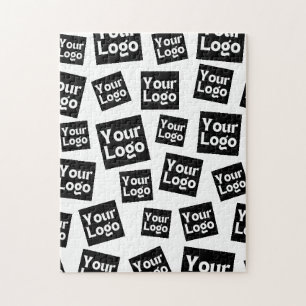 Quebra-cabeça Seu Design ou logotipo de empresa Colocação alea