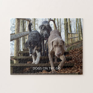Quebra-cabeça Seus Cães Fotografam Cães Personalizados Em Qualqu