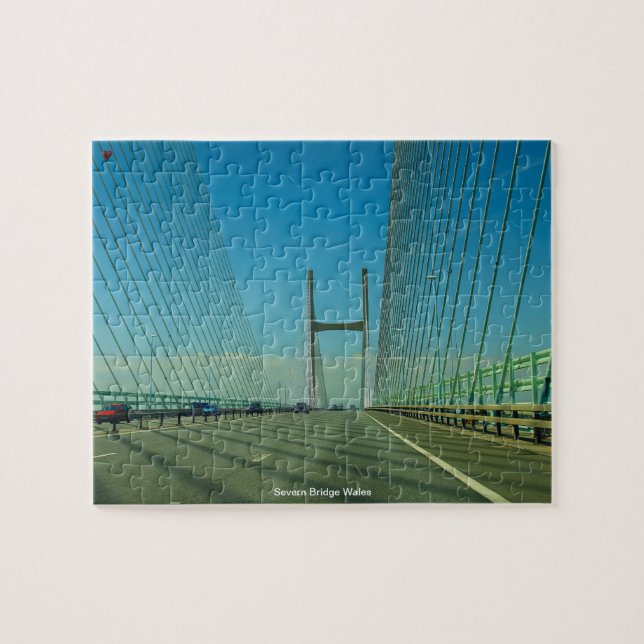 Quebra-cabeça Severn Bridge Wales (Horizontal)