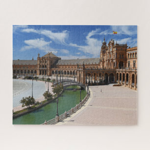 Quebra-cabeça Sevilha - Plaza De Espana