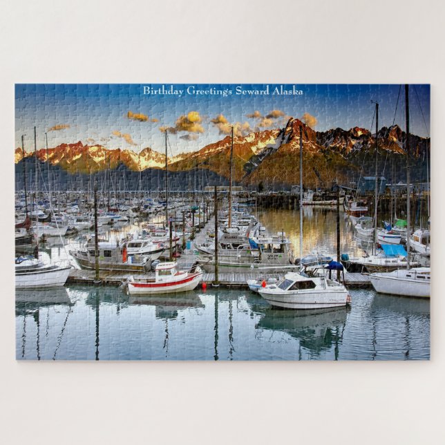 Quebra-cabeça Seward Alasca (Horizontal)