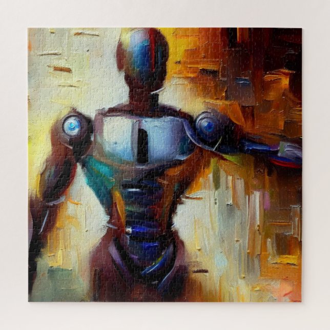 Quebra-cabeça SF - Herói Artificial da Inteligência (1) (Vertical)