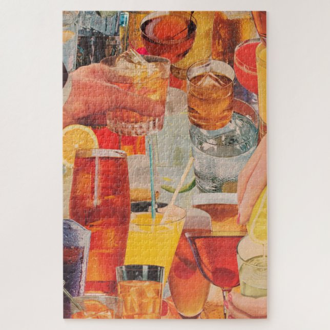 Quebra-cabeça Shaken, Não Stirred Jigsaw (Vertical)