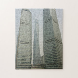 Quebra-cabeça Shanghai Tower - Lujiazui, Pudong - Xangai, China