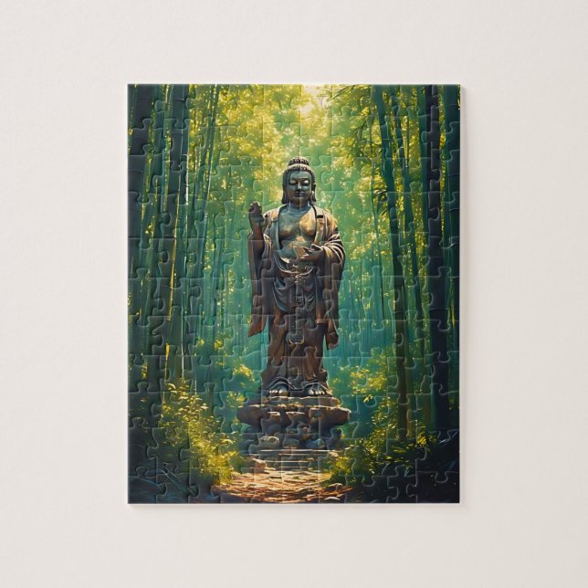 Quebra-cabeça Shinrin no Hotoke (Buda da Floresta) (Vertical)