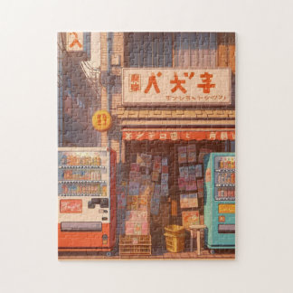 Quebra-cabeça Showa Snack Shop – Retro Japan Puzzle