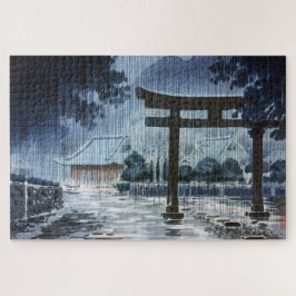 Quebra-cabeça Shrine Futarazan em Nikko por Tsuchiya Koitsu