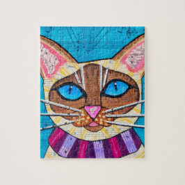 Quebra-cabeça Siamese Cat