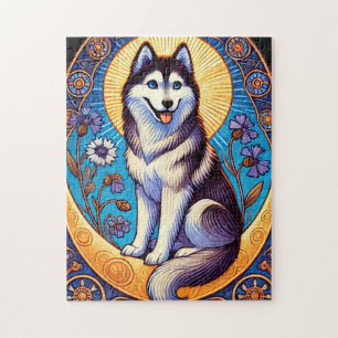 Quebra-cabeça Siberian Husky