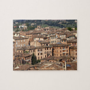 Quebra-cabeça Siena recolhida fotografia, Italia. Um pode ver