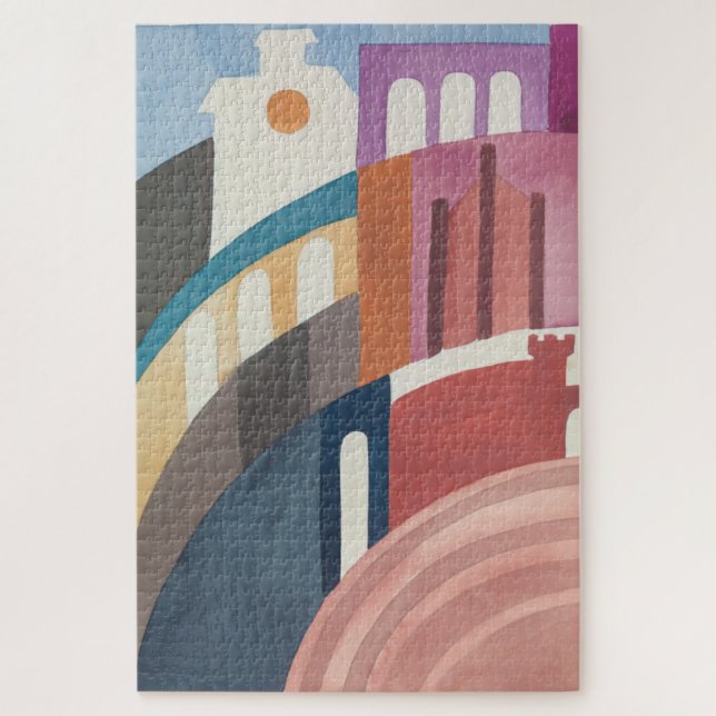 Quebra-cabeça Siena | Sophie Taeuber-Arp | (Vertical)