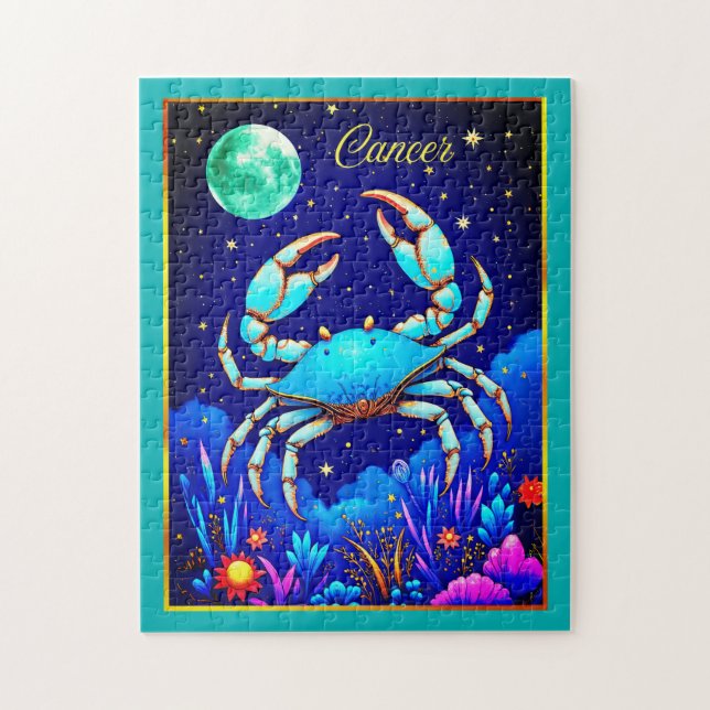 Quebra-cabeça Signo Zodiacal de Câncer (Vertical)