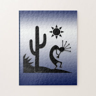 Quebra-cabeça Silhouette Kokopelli