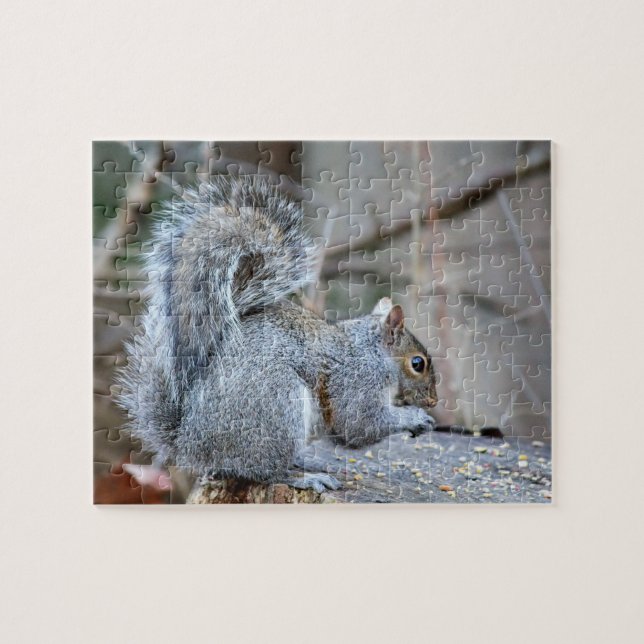 Quebra-cabeça Silver Squirrel (Horizontal)