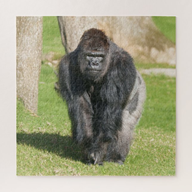 Quebra-cabeça Silverback Gorilla – A Moment of Power (Vertical)