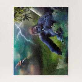 QUEBRA-CABEÇA SILVERBACK GORILLA JUNGLE ENLIGHTENT