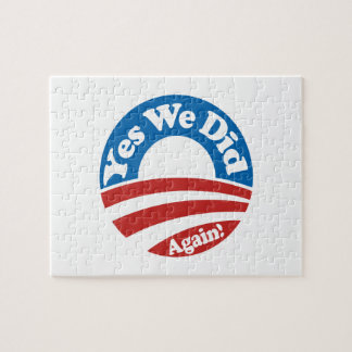 Quebra-cabeça Sim nós fizemos, outra vez!