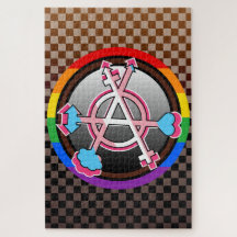 Símbolo da Anarquia de Gênero, Emblema em Xadrez E