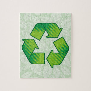 Quebra-cabeça Símbolo de reciclagem
