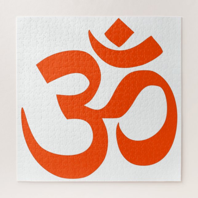 Quebra-cabeça Símbolo Hindu Om Sagrado (Vertical)