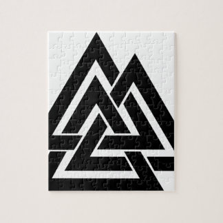 Quebra-cabeça Símbolo nórdico Odin da proteção dos noruegueses