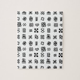 Quebra-cabeça Símbolos africanos Adinkra
