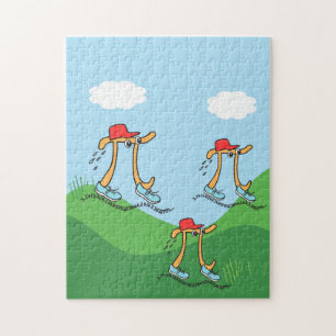 Quebra-cabeça Símbolos Pi Engraçados De Longa Corrida