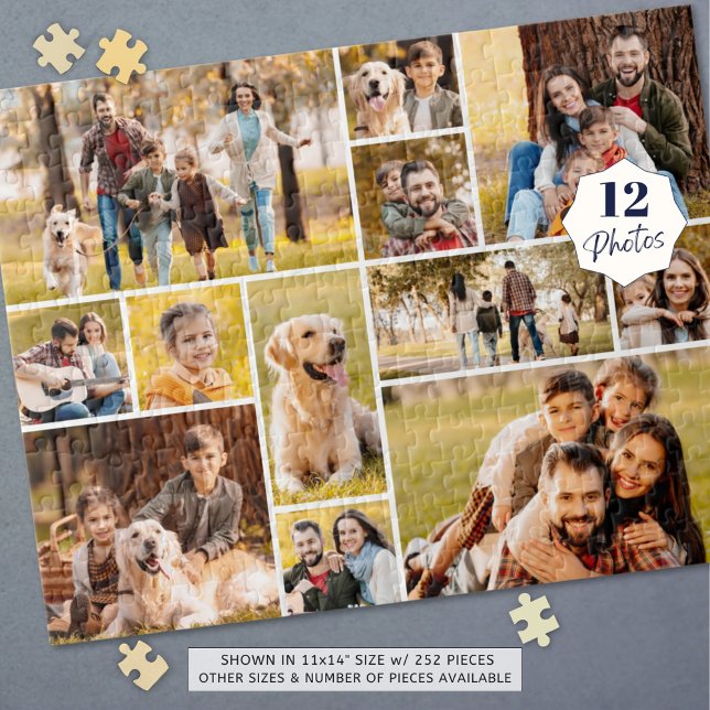 Quebra-cabeça Simples Colagem de Fotos 12 (Criador carregado)