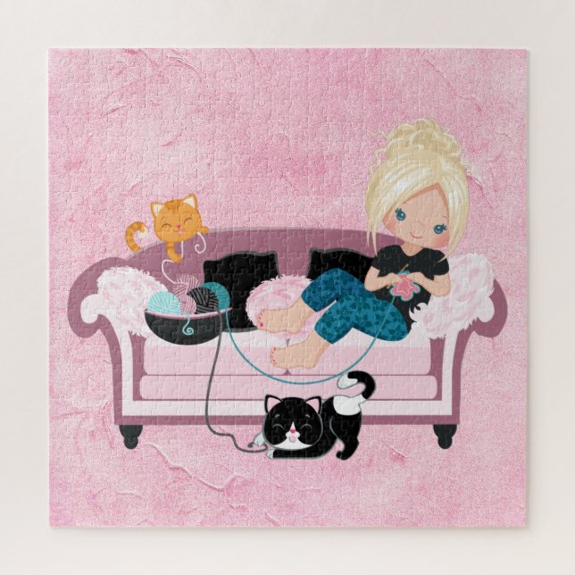 Quebra-cabeça Simplesmente Relaxando (Vertical)