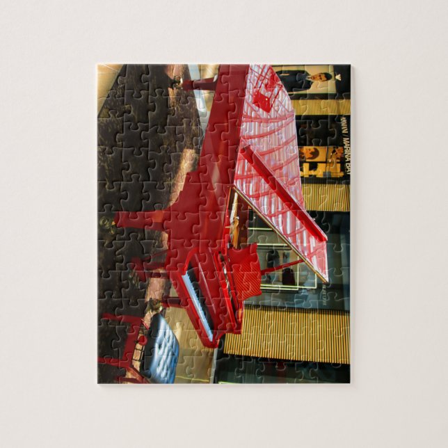 Quebra-cabeça Simplesmente vermelho: piano de cauda (Vertical)