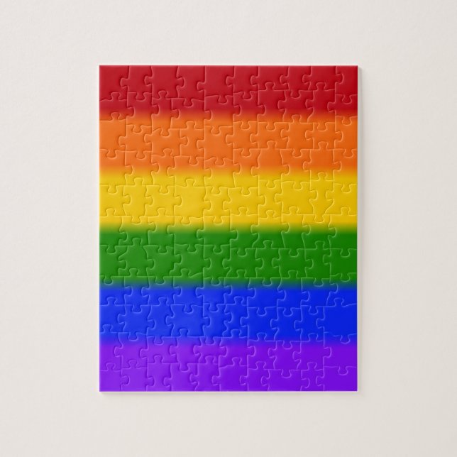 Quebra-cabeça Sinalizador de Orgulho gay de queda (Vertical)