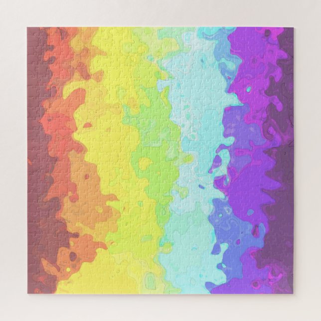 Quebra-cabeça Sinalizador do Orgulho Neurogender abstrato (Vertical)