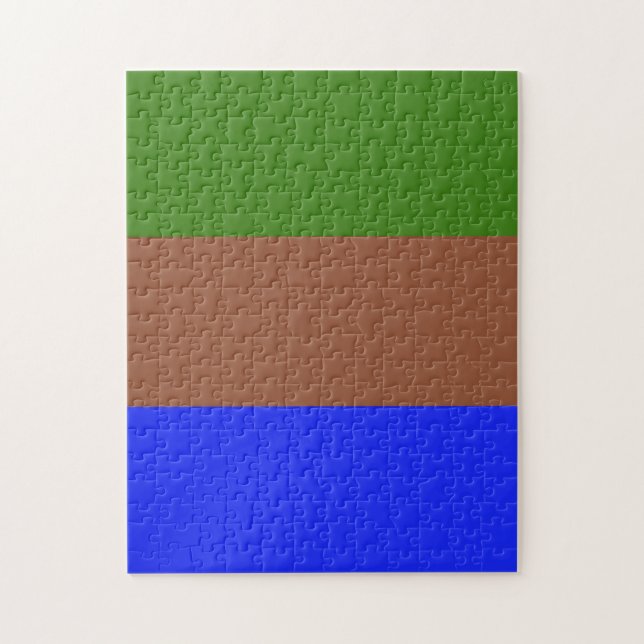 Quebra-cabeça Sinalizador do Orgulho Sapiossexual (Vertical)