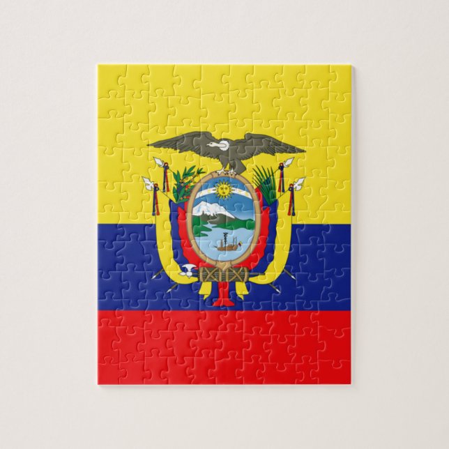 Quebra-cabeça Sinalizador equatoriano (Vertical)