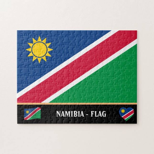 Quebra-cabeça Sinalizador Namíbia/País Namíbia/Namíbia (Horizontal)