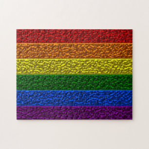 Quebra-cabeça Sinalizador Orgulho gay