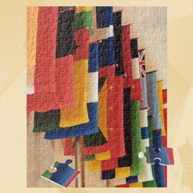 Quebra-cabeça Sinalizadores internacionais do mundo fotográfico (Criador carregado)