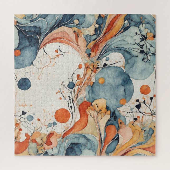 Quebra-cabeça Sinfonia Orgânica Geométrica Lover V3 (Vertical)