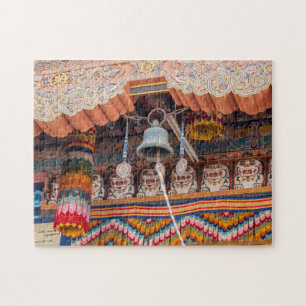 Quebra-cabeça Sino no Punakha Dzong - Butão, Himalaia, Ásia